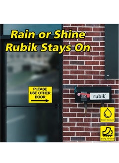 Please Use Other Door Sign Sticker Self Adhesive 21x15cm, Weather Resistant Reflective Long Lasting Vinyl Decal for Stores Schools Office Indoors and Outdoors (Right Side, Yellow/Black) - pzsku/Z7F1B26BF3EC5BEBAEF7BZ/45/_/1708526602/42b6e31a-dd0d-4c15-9bb6-6efc2dfeb1b0