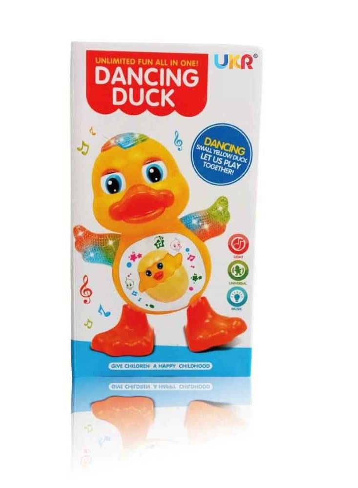UKR Dancing Duck Music & Light Baby Toy for Toddlers | Fun Interactive Toy for Ages 1-3 | Musical & Dancing Toy for Babies | Perfect Gift for Little Ones - Image 3