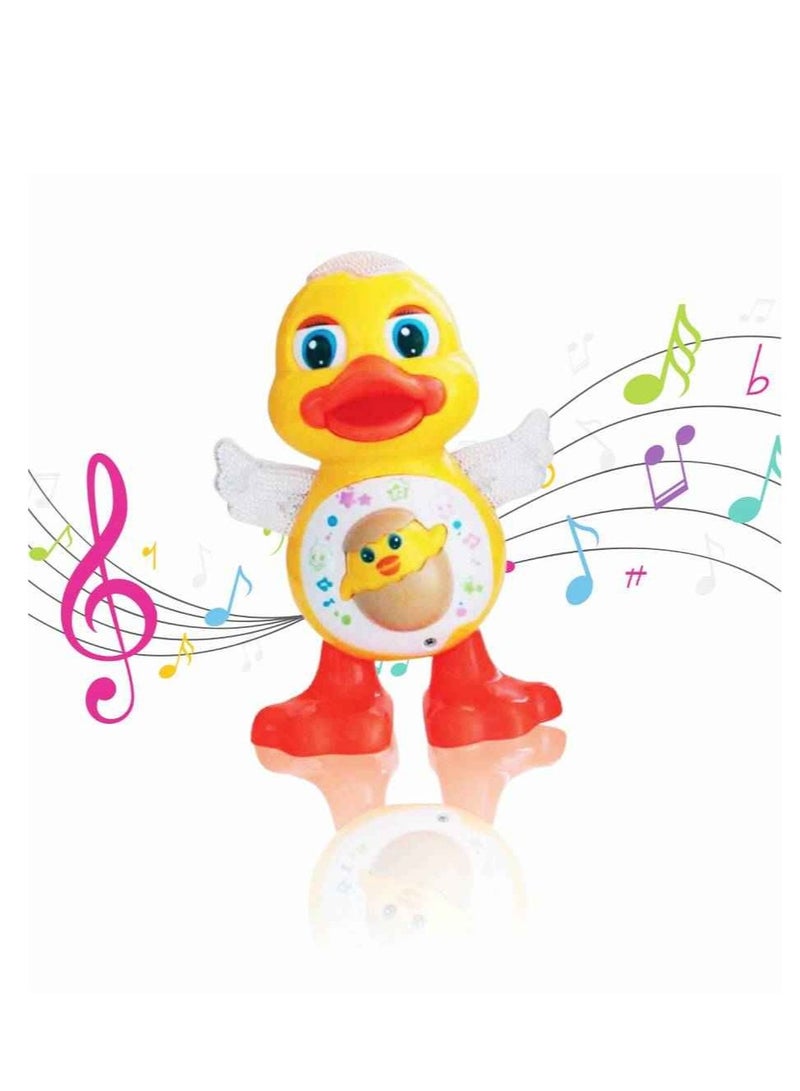 UKR Dancing Duck Music & Light Baby Toy for Toddlers | Fun Interactive Toy for Ages 1-3 | Musical & Dancing Toy for Babies | Perfect Gift for Little Ones - Image 1