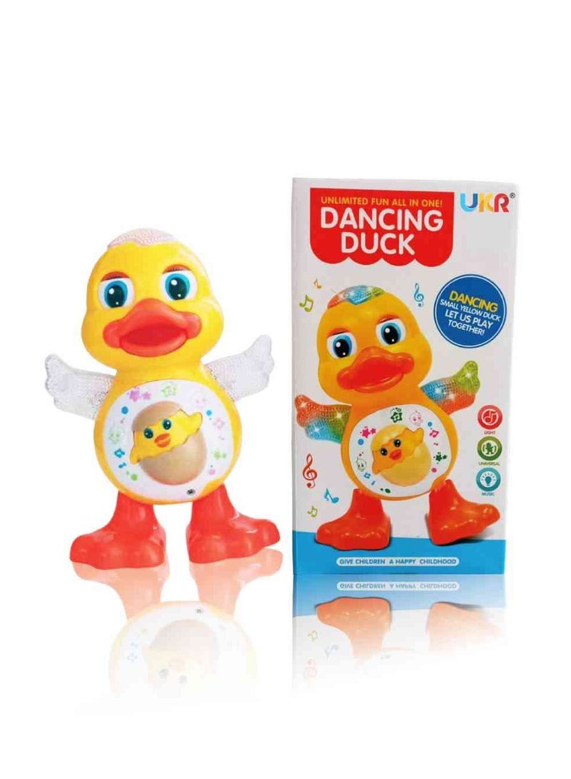 UKR Dancing Duck Music & Light Baby Toy for Toddlers | Fun Interactive Toy for Ages 1-3 | Musical & Dancing Toy for Babies | Perfect Gift for Little Ones - Image 2