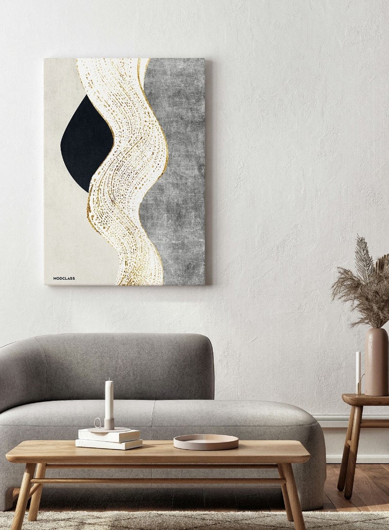 مودكلاس لوحة جدارية كانفس بتصميم تجريدي - Image 1