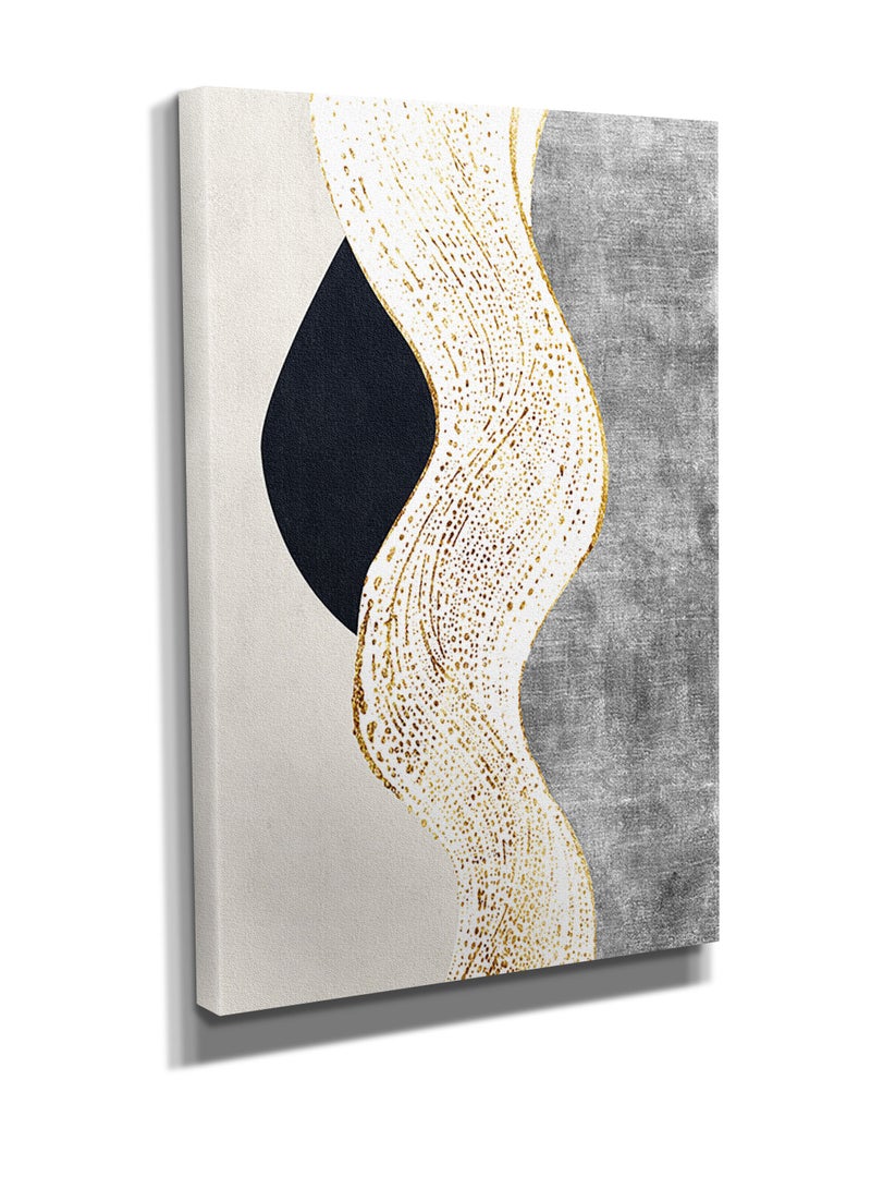 مودكلاس لوحة جدارية كانفس بتصميم تجريدي - Image 2