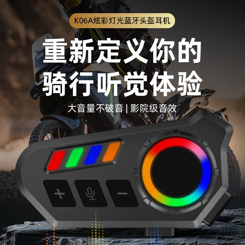 K06A Motorcycle Helmet Bluetooth Headset - Image 2