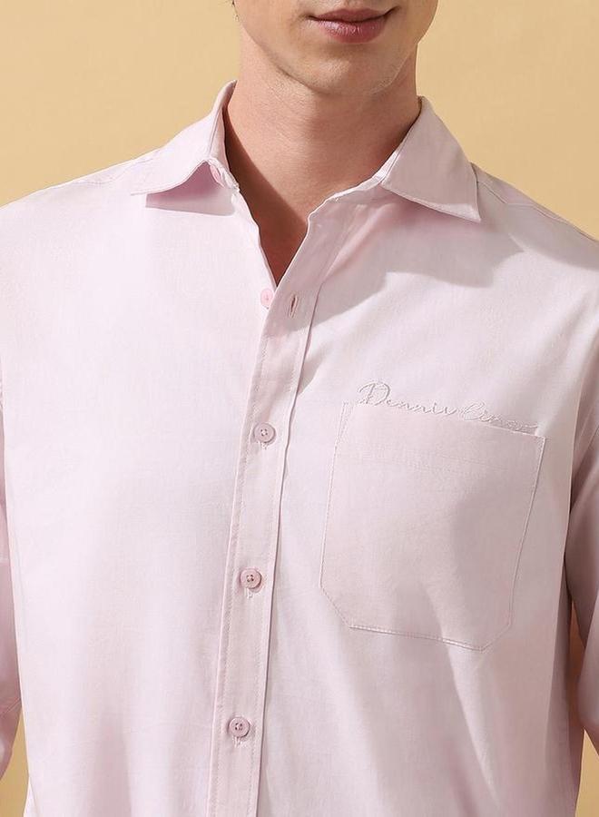 دينيس لينغو قميص قطن بياقة كلاسيكية - Image 4