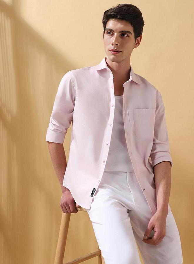 دينيس لينغو قميص قطن بياقة كلاسيكية - Image 1