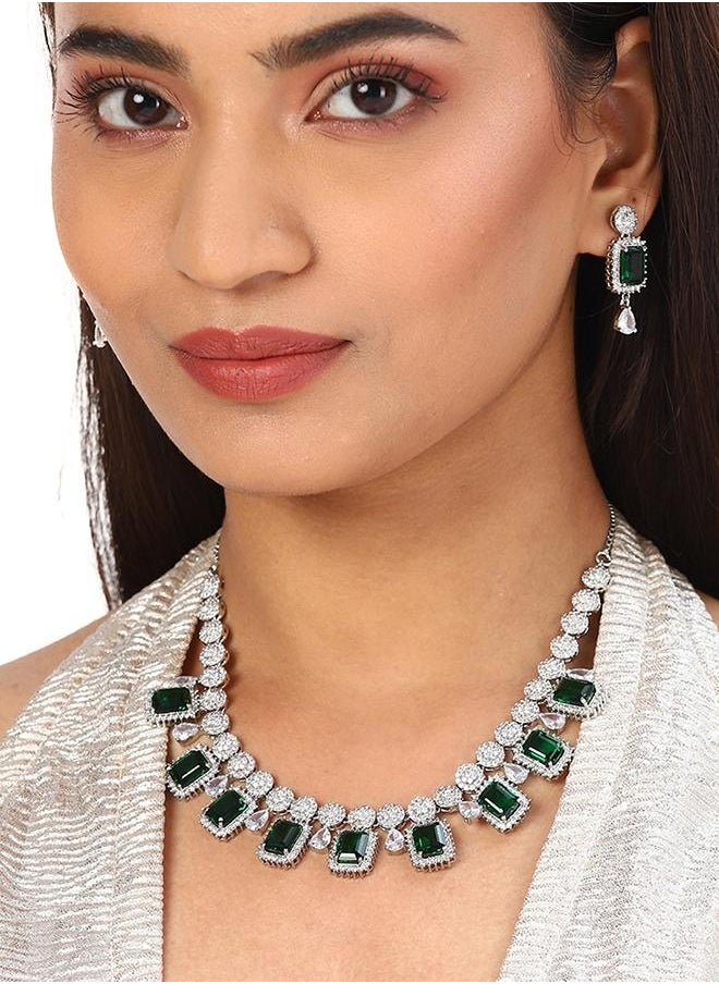 VOYLLA Silver Brass Necklace Sets  - Image 5