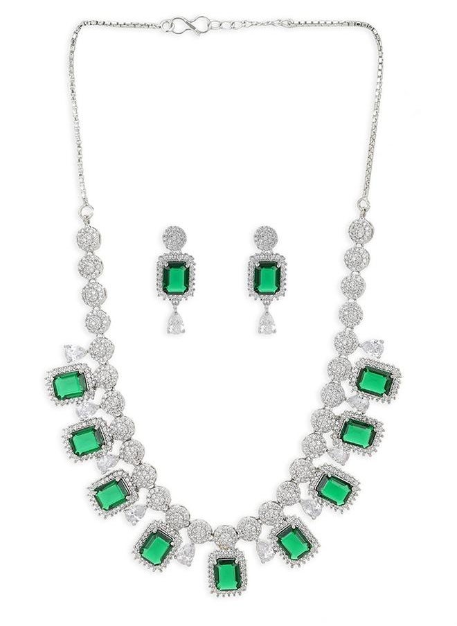 VOYLLA Silver Brass Necklace Sets  - Image 2
