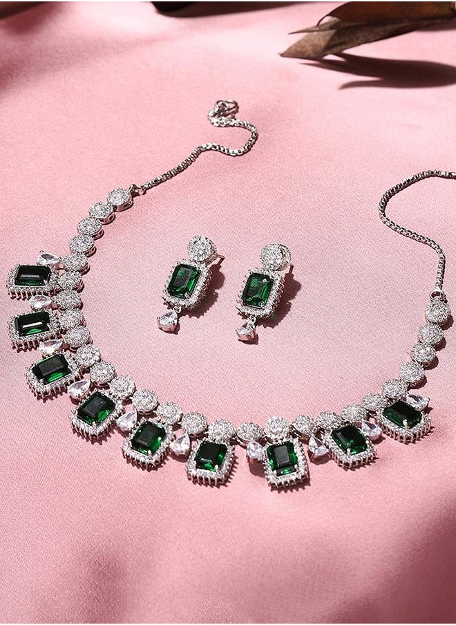 VOYLLA Silver Brass Necklace Sets  - Image 1