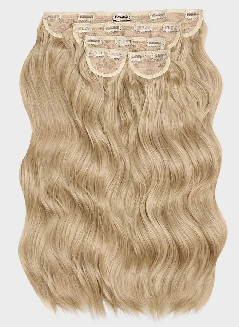 LullaBellz Midi Grande Brushed Out Wave 22" Wraparound Pony -613/16 California Blonde