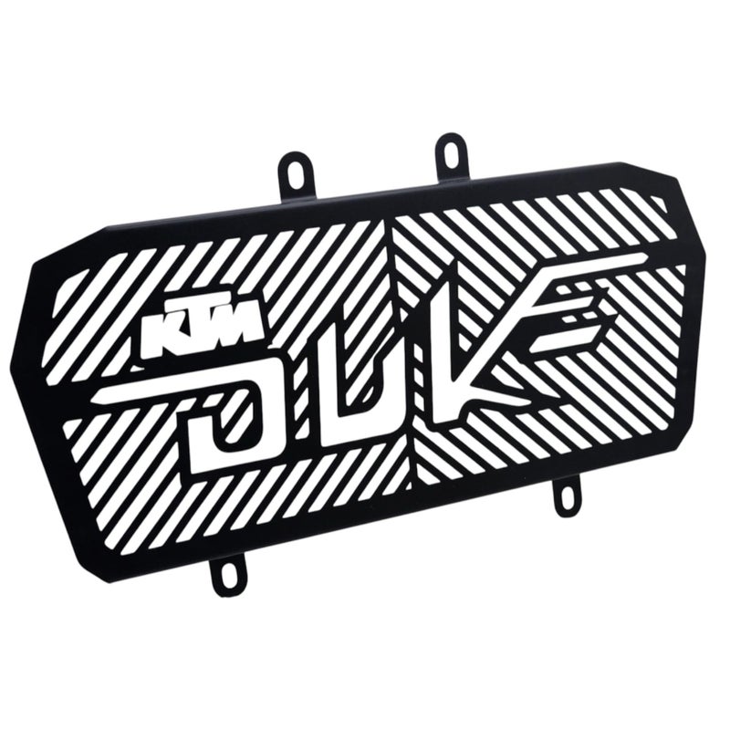 MILACHIN Duke 125/200/250/390 Motorcycle Radiator Guard,Grill Black, Durable Striped Pattern. - Image 5