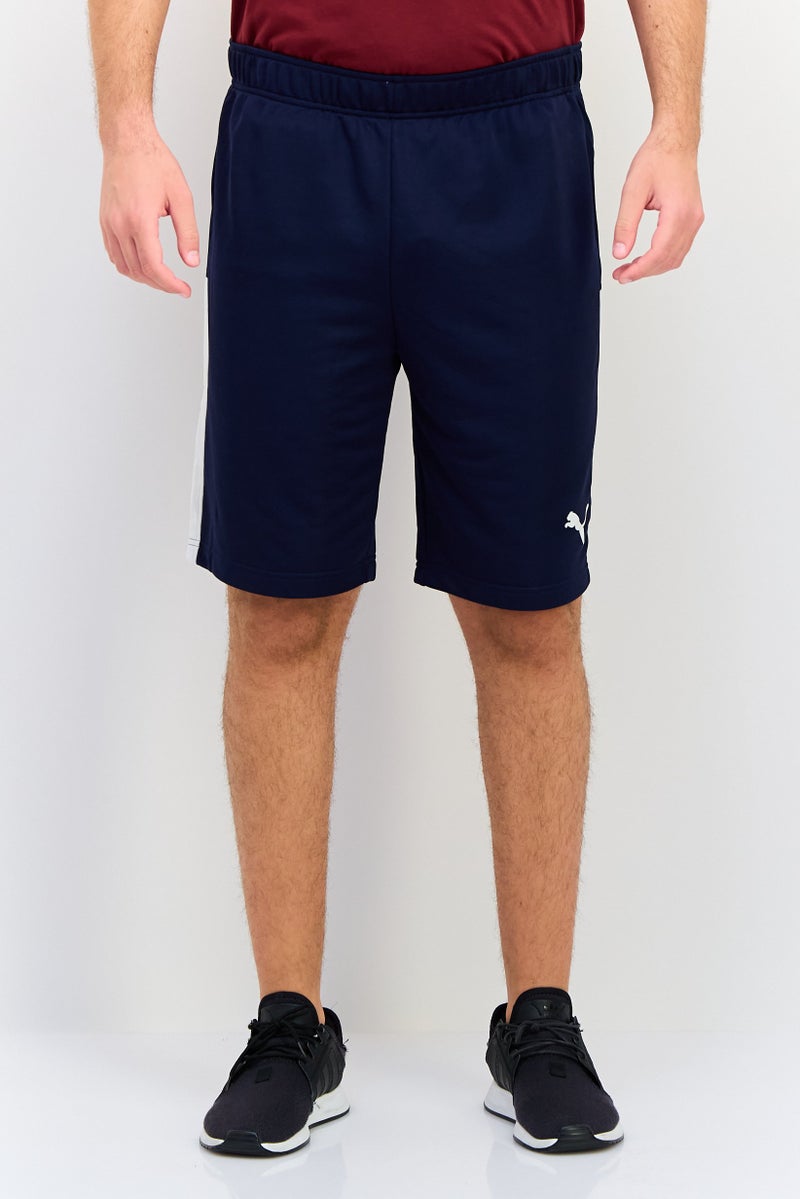 PUMA Men Sportswear Fit Brand Logo Training Shorts, Navy - Image 1