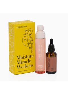 josie maran Moisture Miracle Workers Duo 100% Pure Argan Oil & Hydrating Body Mist Moisturizing Skincare Set With Nutrientrich Ingredients For All Skin Types Vegan & Crueltyfree (2 Piece Set)  - Image 1