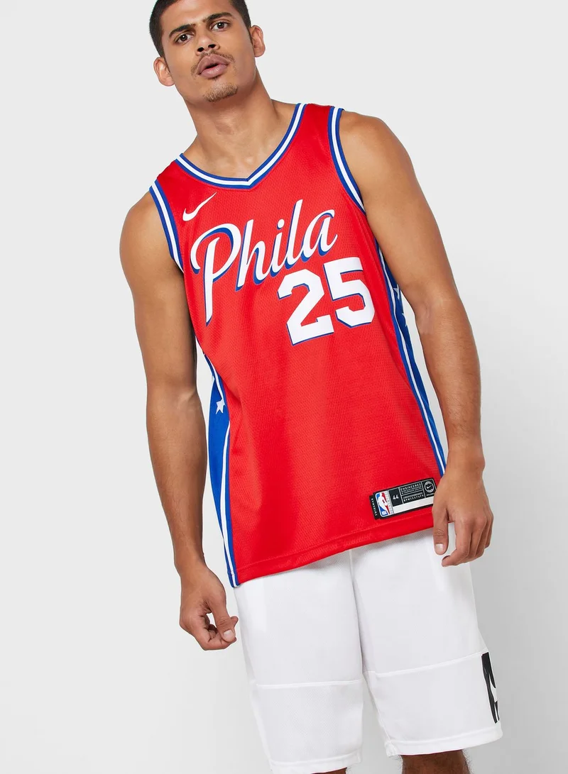 Nike Philadelphia 76ers Ben Simmons Swingman Jersey