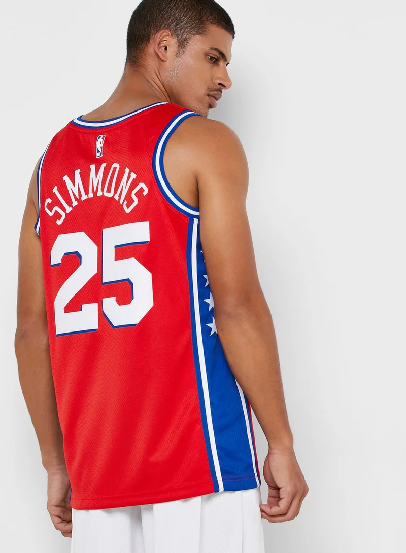 Nike Philadelphia 76ers Ben Simmons Swingman Jersey