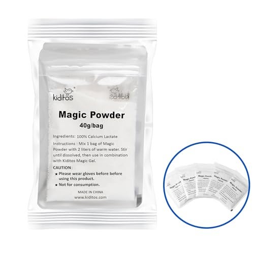 Kiditos عبوة إعادة تعبئة مسحوق الماء السحري من كيديتوس، مجموعة جل الماء الجني، 5 عبوات - Image 1