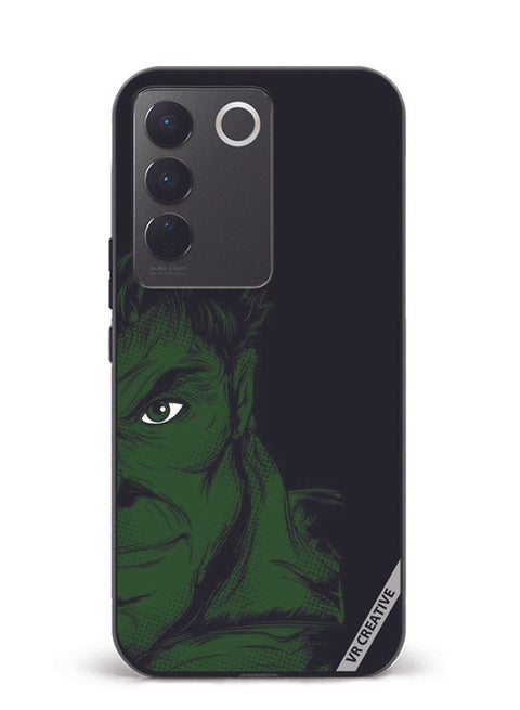 Protective Case Cover For Vivo V27 Pro Hulk Design Multicolour