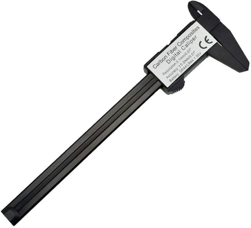 Digital Caliper with LCD Display, 150mm/6inch Range, 0.1mm Resolution, Battery Powered - Image 3