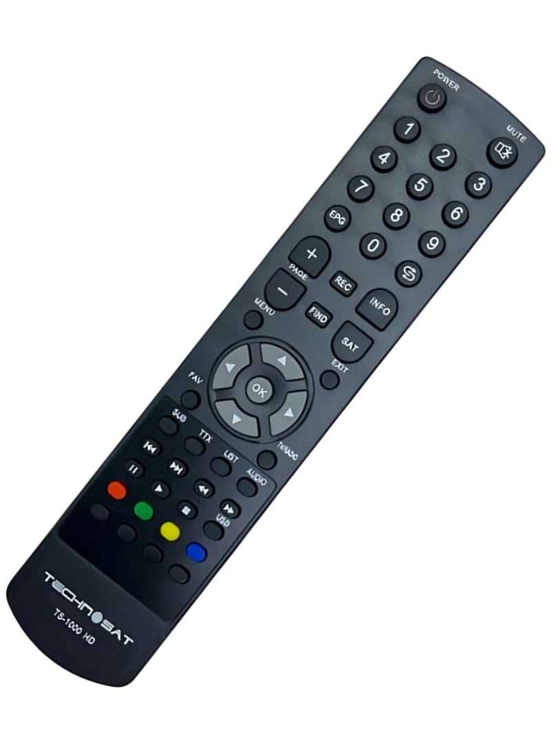Technosat Replacement Remote Control For Technosat TS-1000 HD Satellite Receiver - Image 3