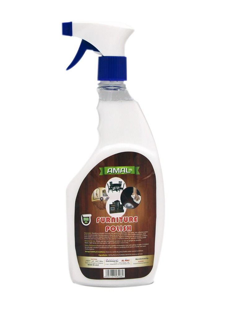 Amal Plus Furniture Polish Liquid 650ml x 12pcs