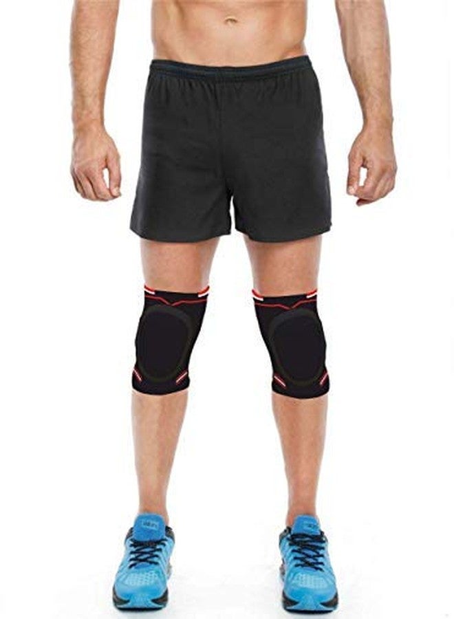 Just Care Knee Cap for Knee Pain, Gym, Protection, Sports, Arthritis, Basketball, Cycling, Exercise, Workout, Injury, Jogging, Running, Legs for Men and Women (Large (Above 16 Year Age Group)) - Image 2