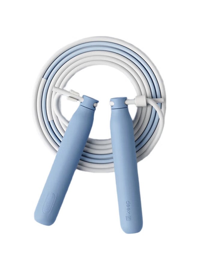 Keep Children'S Basic Jump Rope, For Primary And Secondary School Students, First-Grade Beginners, Exam Training Jump Rope, Smog Blue - Image 1