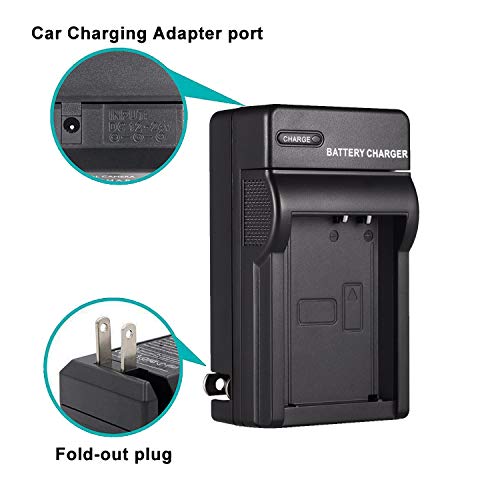 Mliepow NB-11L/NB-11LH Battery (2-Pack) and Charger kit Compatible with Canon PowerShot ELPH 190 is, ELPH 180, ELPH 110 HS, SX400 is, SX410 is, SX420 is, A2300 is, A2400 is, A2500, A3400 is Camera - Image 5
