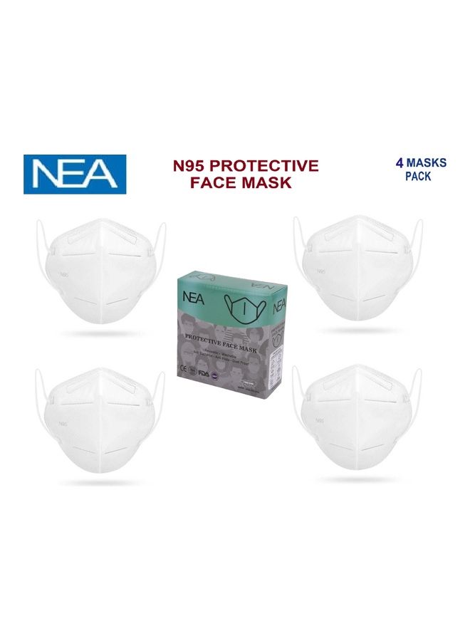 NIBEMINENT Pack Of 4 Kn95 Face Mask - Image 2