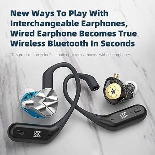 CCA KZ AZ09 PRO Bluetooth 5.2 Module IEM Bluetooth Adapter Waterproof Ear Hook Extra Long Battery Life Cable for ​KZ ZS10 PRO/ZSN Pro X/ZSN PRO/ZEX PRO/AS16 PRO/Zax/DQ6 Polaris/C12/CRA PRO(C pin) - Image 3