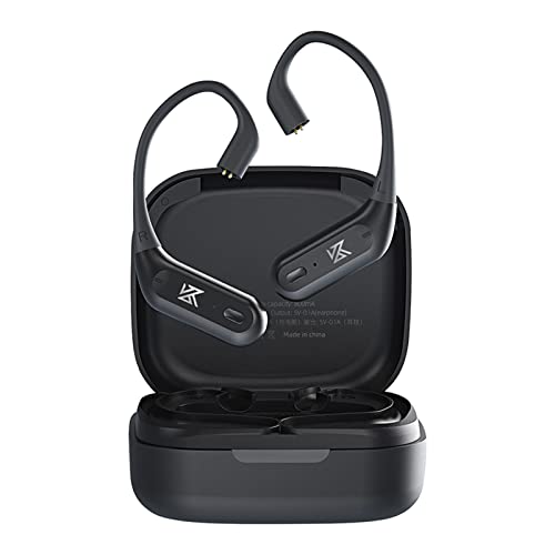 CCA KZ AZ09 PRO Bluetooth 5.2 Module IEM Bluetooth Adapter Waterproof Ear Hook Extra Long Battery Life Cable for ​KZ ZS10 PRO/ZSN Pro X/ZSN PRO/ZEX PRO/AS16 PRO/Zax/DQ6 Polaris/C12/CRA PRO(C pin) - Image 1