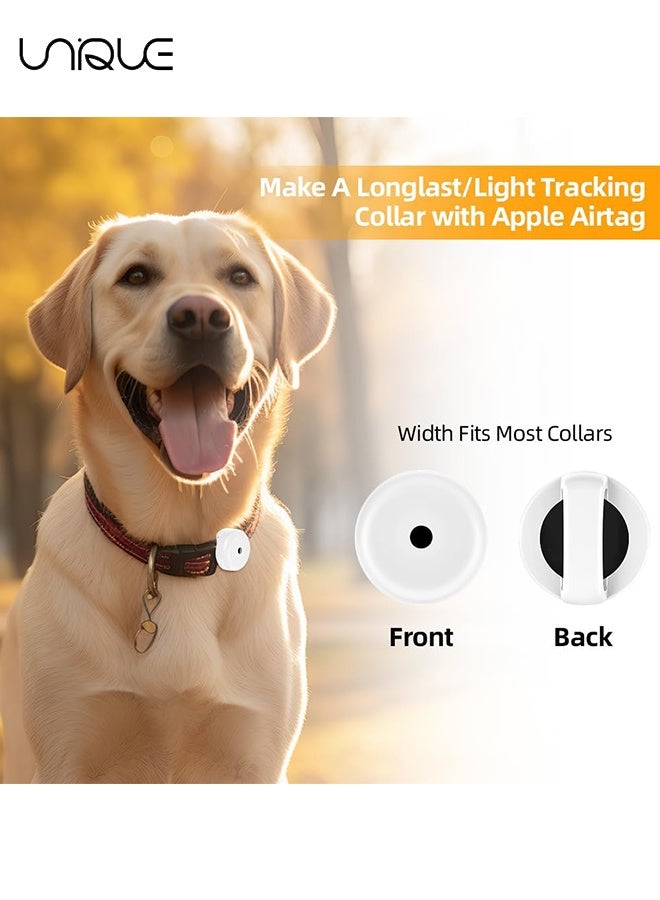 يونيك 4 عبوات حامل هواء للأطفال: حامل هواء للأطفال - مقاوم للماء لطيف الكرتون حامل هواء للأطفال - 4 قطع شخصيات ممتعة قابلة للاستبدال - لحالة مخفية من سيليكون طفل اير تاغ من Apple - Image 5