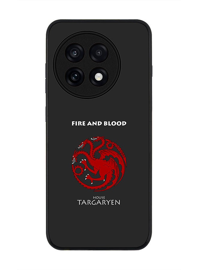 Stylizedd For OnePlus 13R / Ace 5 Pro Case,Slim fit Camera Protection, Shockproof Thin Phone cover  - GOT House Targaryen