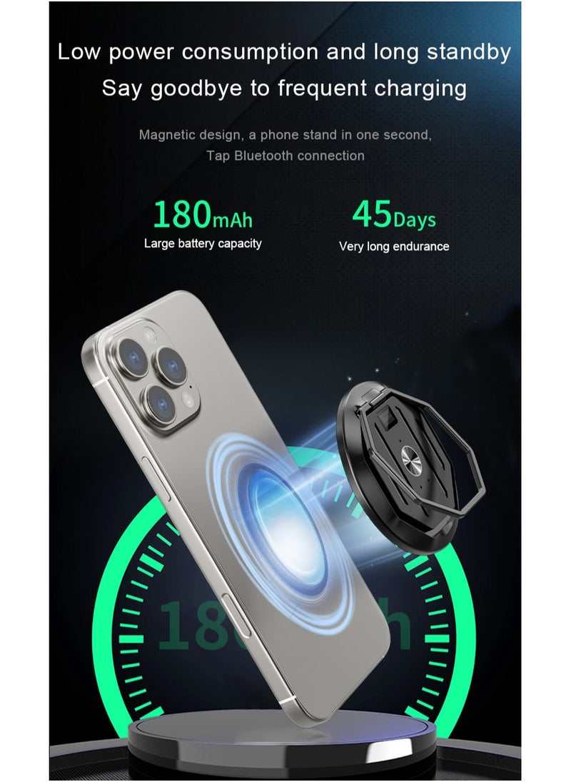 linkship - AI Translator with Magnetic Phone Stand – GPT-Powered Smart Translation Device with 70 Languages, Real-Time Voice & Photo Translation, 32GB Storage, Meeting Transcription, 45-Day Battery Life - Image 1