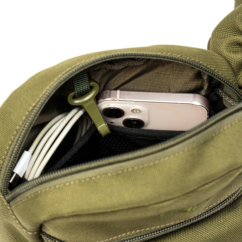 TriPole Waist Pack with Detachable Bottle Holder - Multi-Utility Waist and Sling Bag for Hiking, Cycling, and Backpacking - Image 5