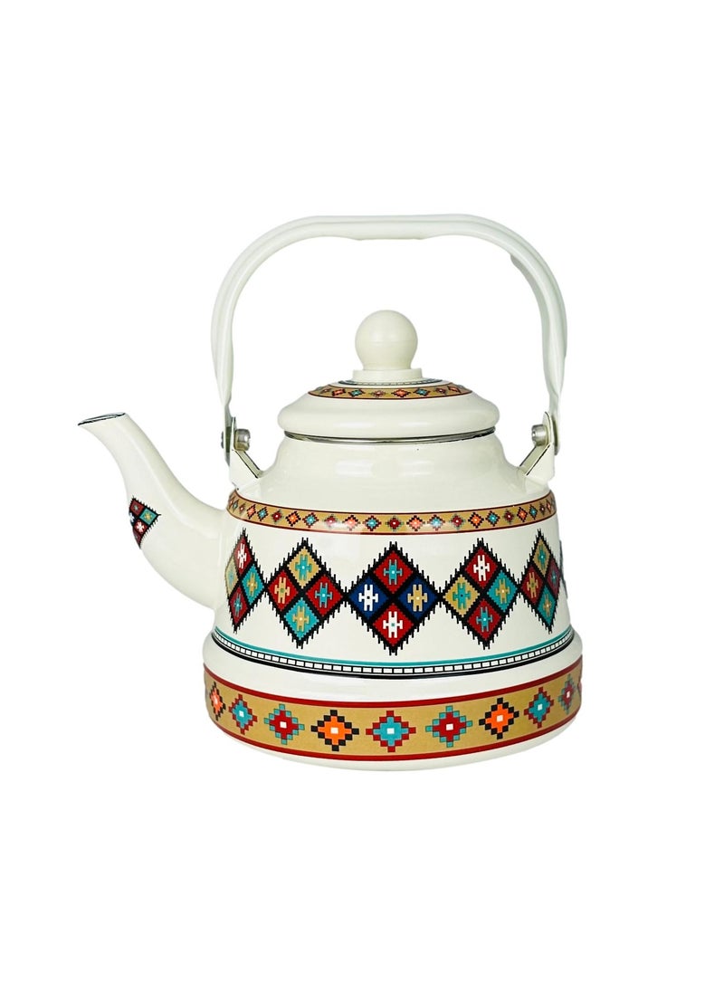 Ayda Retro Classic Design Tea Pot Kettle Multicolour 2500ml 