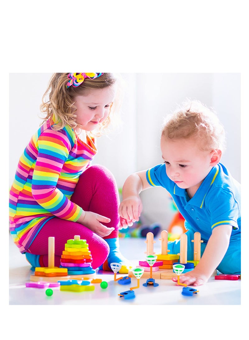 SOLARAE Finger Basketball Shooting Games, 30 Pcs Mini Basketball Games, Finger Basketball Shooting Table Game, Desktop Basketball Fidget Game, for Kids  Birthday, Party Decorations Supplies - Image 2