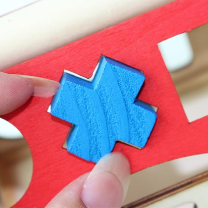 WOODEN NUMBER PUZZLE HOUSE – MONTESSORI EARLY LEARNING TOY FOR TODDLERS 1-3, SHAPE SORTER WITH 10 NUMBER BLOCKS, FINE MOTOR SKILLS ACTIVITY - Image 4