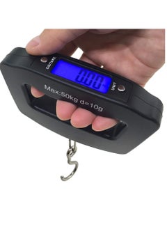 Chabeia 50kg/10g Portable Digital Luggage Scale – LCD Hanging Weight Hook for Travel – Accurate Home Electronic Scale for Suitcases  - Image 1