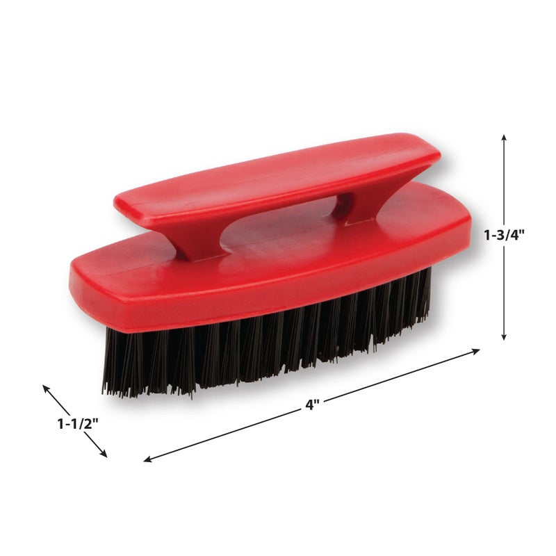 Performance Tool 20222 Heavy Duty Nylon Bristle Brush with Easy Grip Handle for Tough Cleaning Jobs - Image 5