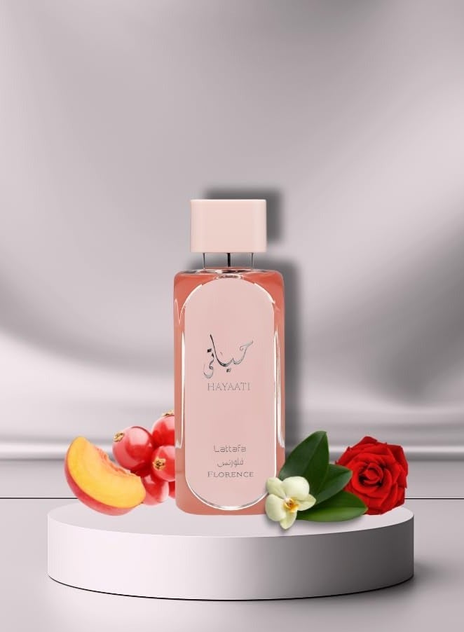 Lattafa Hayaati Florence Eau de Parfum 100ML - Image 3