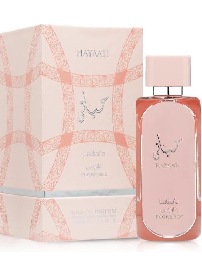 Lattafa Hayaati Florence Eau de Parfum 100ML - Image 4