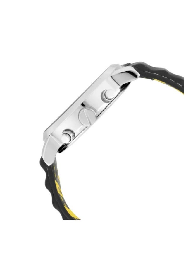 fastrack FastFit Watch with Black Dial and Leather Strap - Image 4