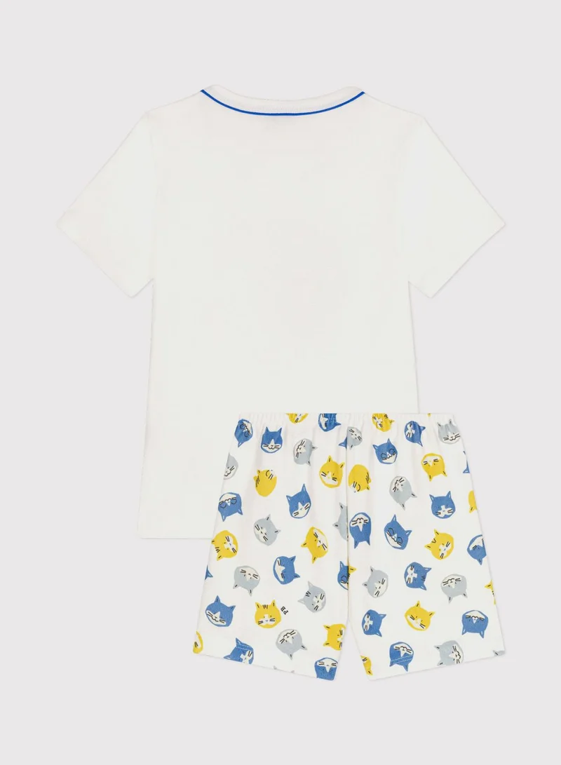 Petit Bateau Kids Graphic Pyjama Set