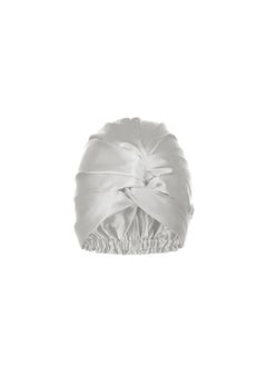 BRIGHTLY LABS Silk Turbans for Women, Silk Bonnet for Sleeping, Turban Head Wraps Twisted Turban Headwrap, Sleeping Cap, Soft Pink, 100% Mulberry Silk, 22 Momme, one size  - Image 1