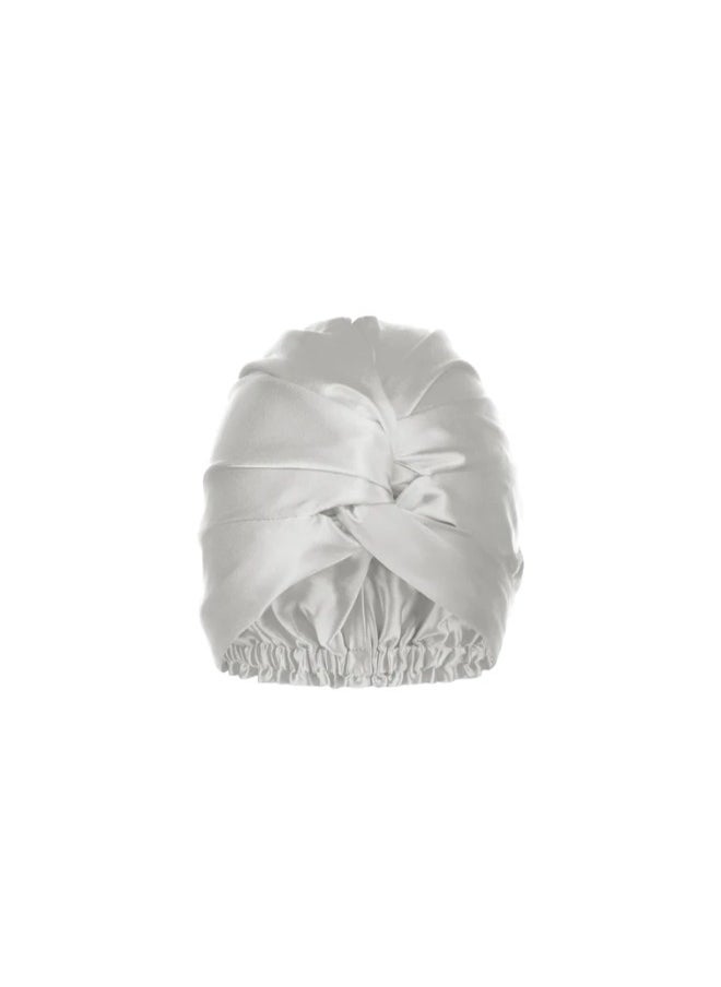BRIGHTLY LABS Silk Turbans for Women, Silk Bonnet for Sleeping, Turban Head Wraps Twisted Turban Headwrap, Sleeping Cap, Soft Pink, 100% Mulberry Silk, 22 Momme, one size  - Image 1