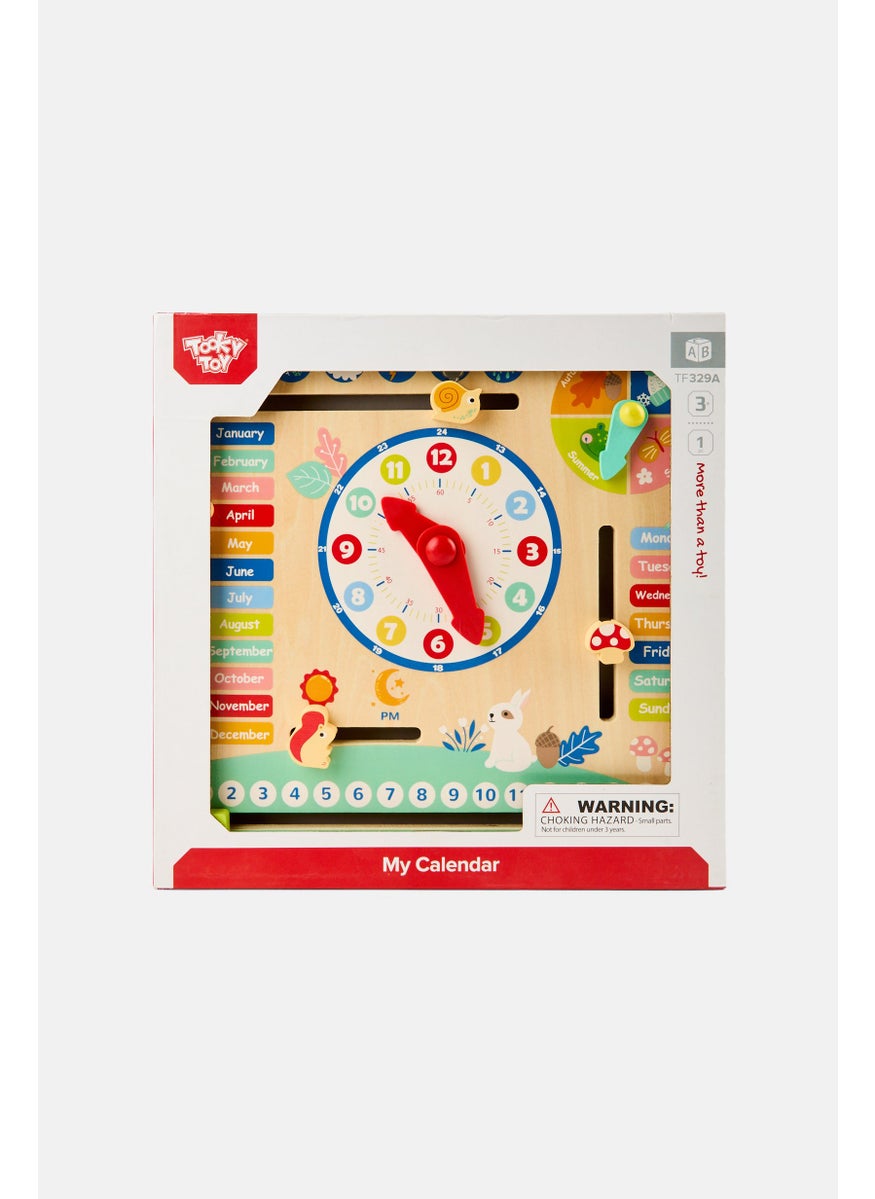 TOOKY TOY Wooden My Calendar Activity Set  - Image 1