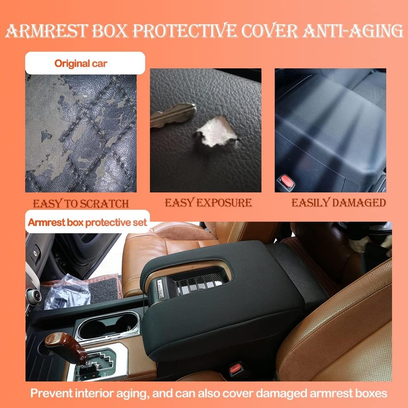 CHEAYAR Center Console Armrest Cover for Toyota Tundra - Image 4