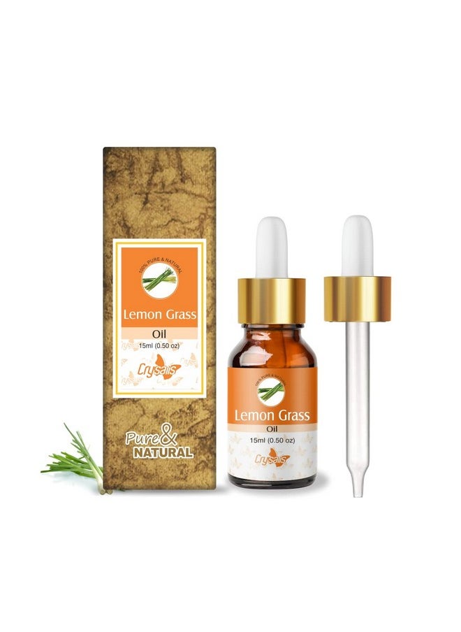 كريساليس زيت عشبة الليمون (Cymbopogon Spp.) زيت 15 مل 