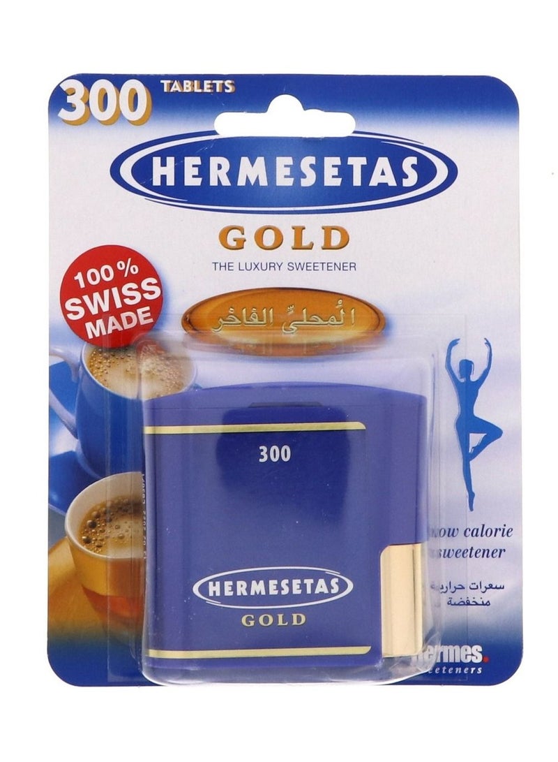 hermesetas Gold The Luxury Sweetener 300 Tablets  - Image 1