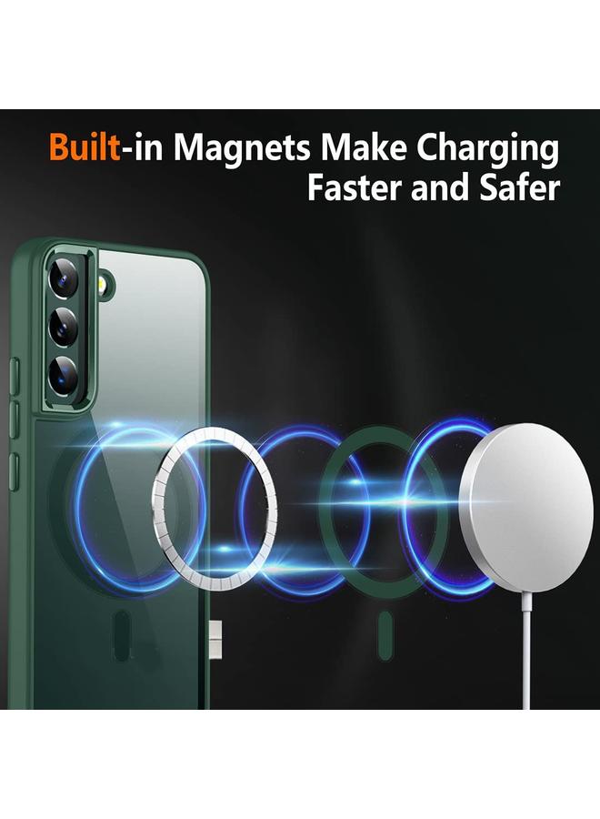اس-توب جراب لهاتف Samsung Galaxy S22 5G جراب هاتف MagSafe من الأكريليك PC - Image 5