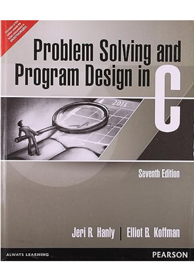 Problem Solving and Program Design in C